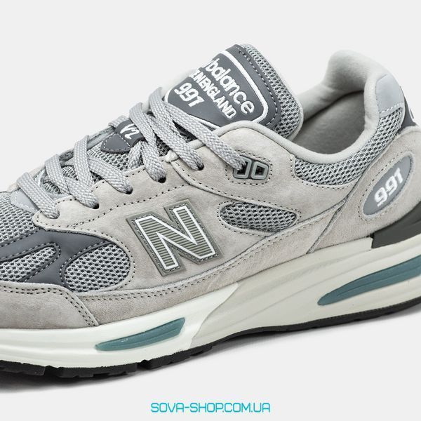Чоловічі кросівки New Balance 991v2 Grey фото