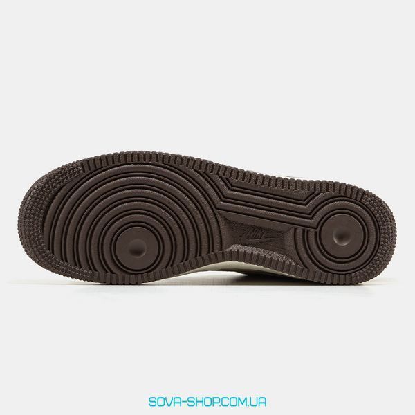 Мужские кроссовки Nike Air Force 1 x Undefeated Brown фото