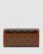 Кошелёк Louis Vuitton Dauphine Wallet Brown Premium re-126815 фото 3