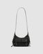 Жіноча сумка Pinko Suede Cargo Shoulder Bag Black/Gold Premium re-129098 фото 2