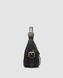 Жіноча сумка Pinko Suede Cargo Shoulder Bag Black/Gold Premium re-129098 фото 5