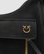 Жіноча сумка Pinko Suede Cargo Shoulder Bag Black/Gold Premium re-129098 фото 7