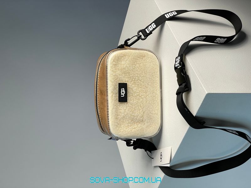 Жіноча сумка UGG Crossbody Teddy Silicon Premium фото