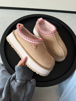 Женские зимние ботинки UGG Tasman Platform LOVE 2026 PREMIUM фото