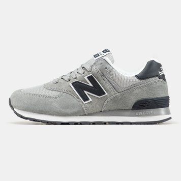 Чоловічі кросівки New Balance 574 Light Grey Blue фото
