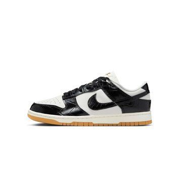 Оригінальні жіночі кросівки Nike Dunk Low LX Black and Phantom Croc FJ2260-003 фото