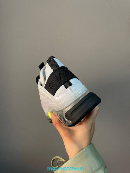 Жіночі кросівки Chanel Crystal Sneakers White фото