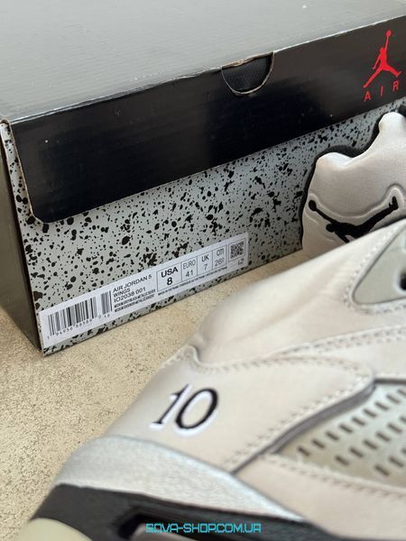 Мужские баскетбольные кроссовки Nike Jordan 5 "Silver Wings" фото