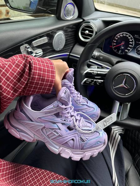 Жіночі кросівки Premium Balenciaga Track 2.0 Purple фото