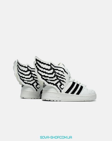 Чоловічі кросівки ADIDAS X JEREMY SCOTT FORUM HI WINGS PIXEL фото