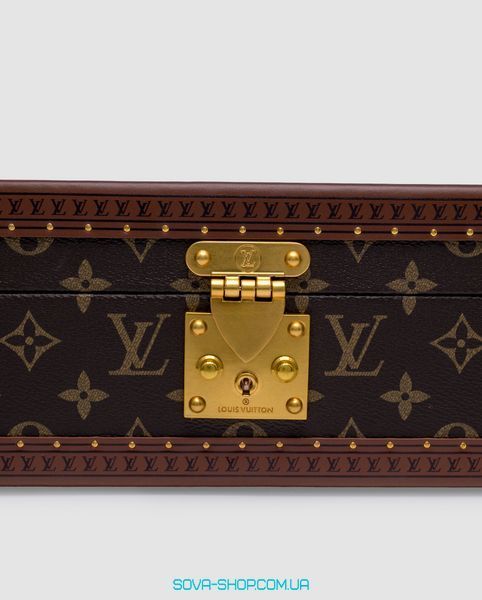 Брендовая коробка для хранения часов Louis Vuitton Coffret 8 Montres in Monogram Macassar Canvas Premium фото