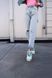 Жіночі кросівки Balenciaga Triple S Mint Grey re-5216 фото 7