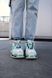 Жіночі кросівки Balenciaga Triple S Mint Grey re-5216 фото 3