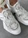 Жіночі кросівки Jimmy Choo White re-4193 фото 4