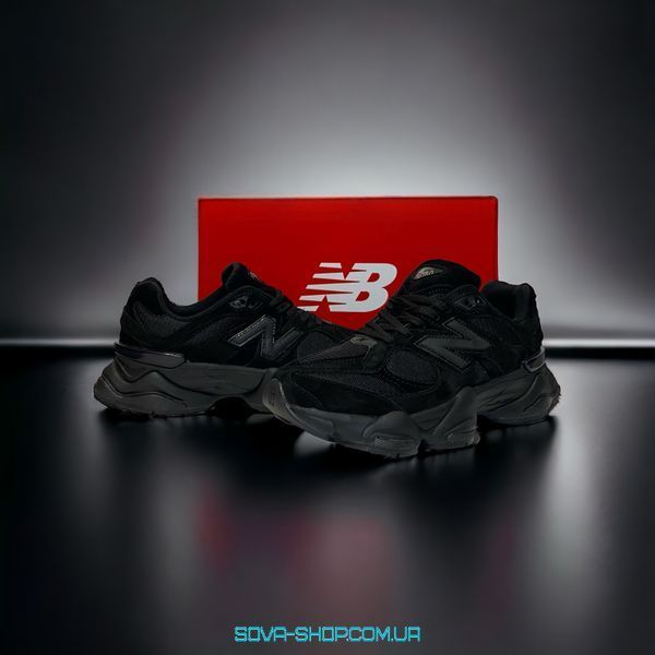 Мужские кроссовки New Balance 9060 Triple Black U9060BPM фото