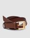 Ремінь Miu Miu Nappa Leather Belt Brown Premium re-128219 фото 4