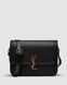 Жіноча сумка Yves Saint Laurent Solferino Large Black/Gold Premium re-11323 фото 2