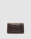 Жіноча сумка Chanel Classic 2.55 Medium Double Flap in Brown/Silver Premium re-129542 фото 2