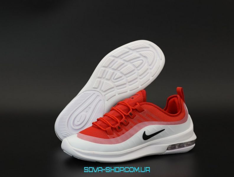 Чоловічі кросівки Nike Air Max Axis "White/Red" фото