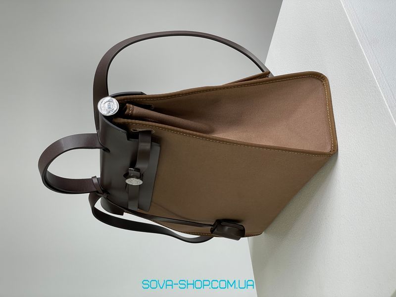 Жіноча сумка Hermes Herbag Zip 31 Bag Chocolate Premium фото