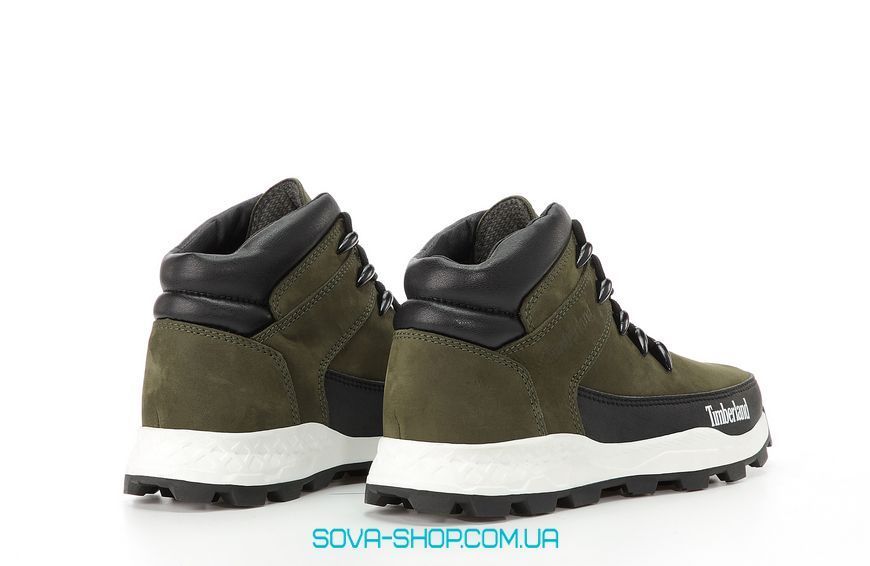 Зимові чоловічі ботинки Timberland Boots Winter PREMIUM NUBUCK WATERPROOF Haki Green фото