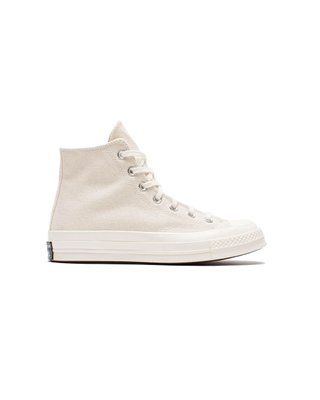 Оригінальні жіночі кросівки Converse Chuck 70 Hi Beige 162210C фото