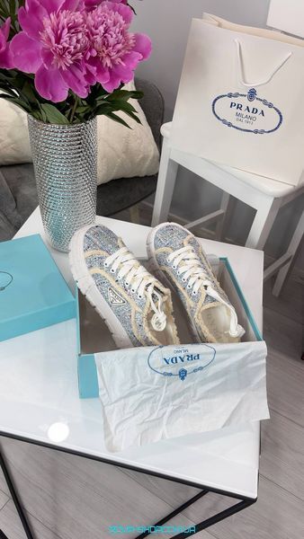 Кроссовки женские Chanel Sneakers Platform Blue фото