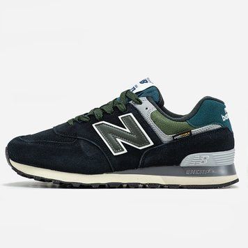 Чоловічі кросівки New Balance 574 Cordura Navy Green Blue фото
