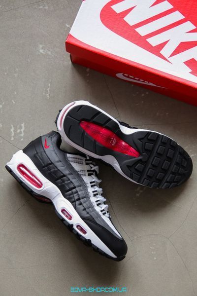 Чоловічі кросівки Nike Air Max 95 Black/White/Grey фото