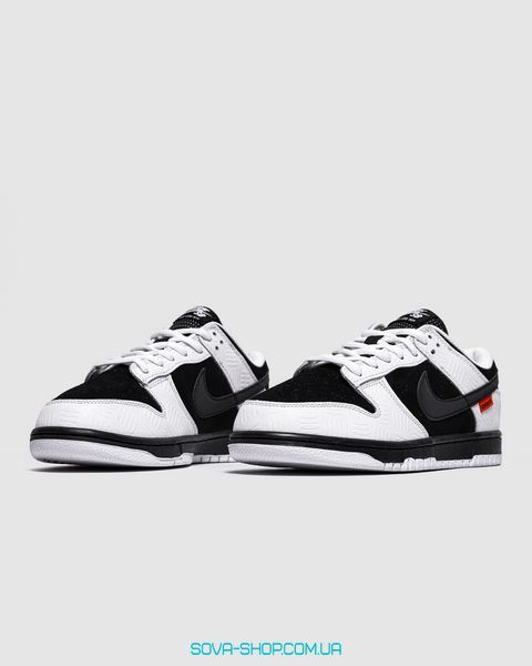 Чоловічі кросівки Nike SB x TIGHTBOOTH Dunk Low Pro Black White фото