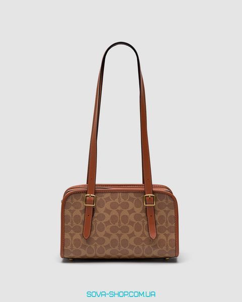 Жіноча сумка Coach 1941 Swing Zip Bag Signature Canvas Premium фото