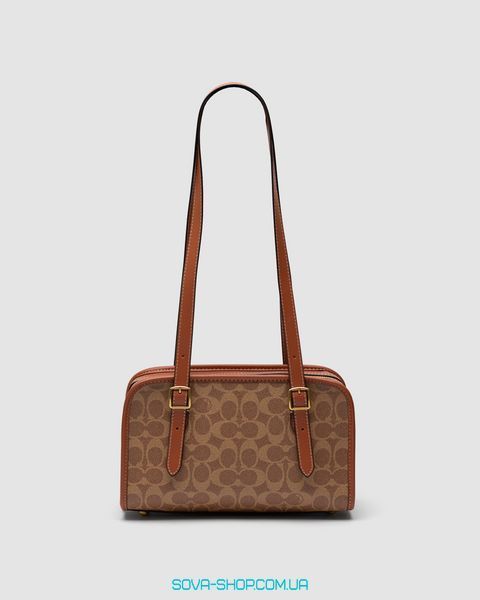 Жіноча сумка Coach 1941 Swing Zip Bag Signature Canvas Premium фото