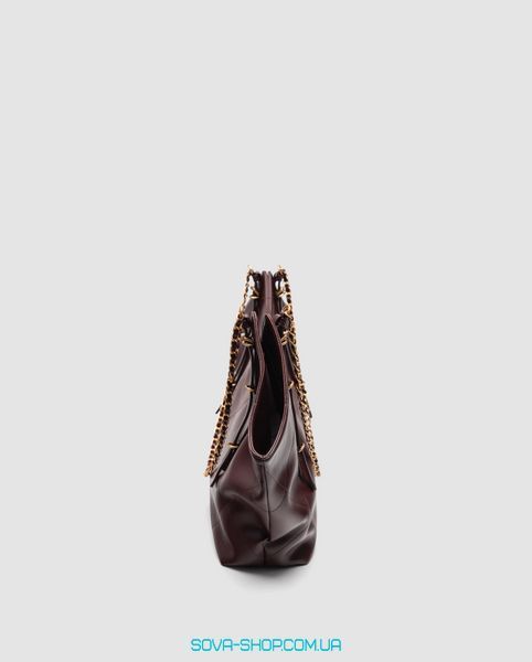 Женская сумка Chanel 25S Maxi Tote Bag in Burgundy Premium фото