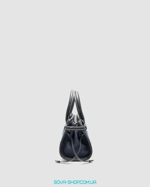 Женская сумка Prada Bonnie Mini Handbag Black/Denim Premium фото