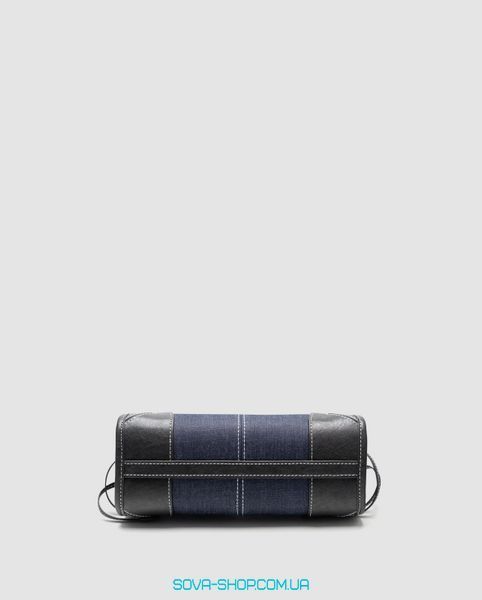 Женская сумка Prada Bonnie Mini Handbag Black/Denim Premium фото