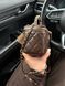 Женская сумка Chanel Classic White Lambskin Pearl Crush Vanity Bag Brown Premium re-128133 фото 5