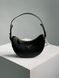 Женская сумка Prada Arque Leather Shoulder Bag Black Premium re-10737 фото 8