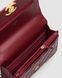 Жіноча сумка Chanel Calfskin Quilted Perfect Fit Wallet On Chain Burgundy/Gold Premium re-12360 фото 6