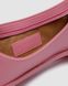 Женская сумка Jacquemus Le Bisou Ceinture Leather Shoulder Bag in Pink Premium re-11493 фото 4