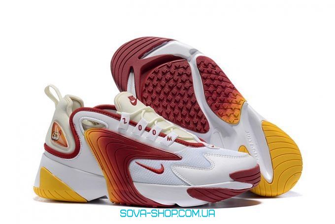 Zoom 2K 'White/Red/Yellow' фото