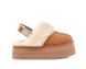 Жіночі зимові ботинки UGG Funkette Slipper Platform Chestnut Premium re-11925 фото 1