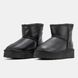 Жіночі зимові ботинки UGG Mini Platform Leather Black Premium re-9944 фото 6