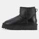 Жіночі зимові ботинки UGG Mini Platform Leather Black Premium re-9944 фото 1