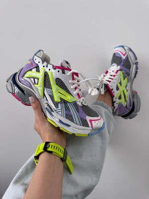Женские кроссовки Premium Balenciaga Runner Trainer NEON COLORS фото