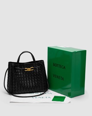 Жіноча сумка Bottega Veneta Andiamo Bag Black Premium фото