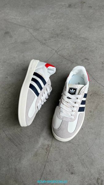 Жіночі кросівки Gucci x Adidas Gazelle White фото