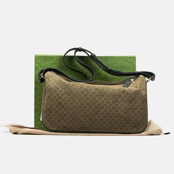 Жіноча сумка Gucci Half Horsebit Medium Shoulder Bag Premium фото