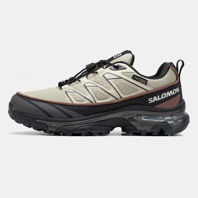 Чоловічі кросівки Salomon XA Pro Street Gore-Tex 3M Thinsulate Insulation Beige Brown Green фото