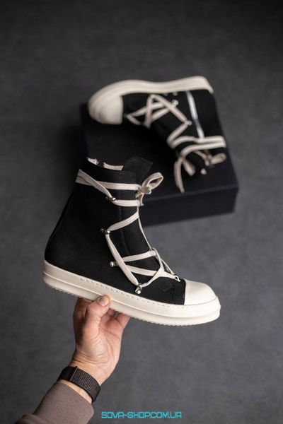 Унисекс кроссовки Rick Owens Denim Shoes фото