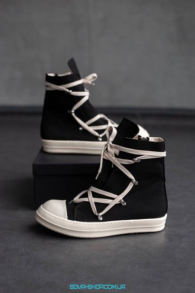 Унисекс кроссовки Rick Owens Denim Shoes фото